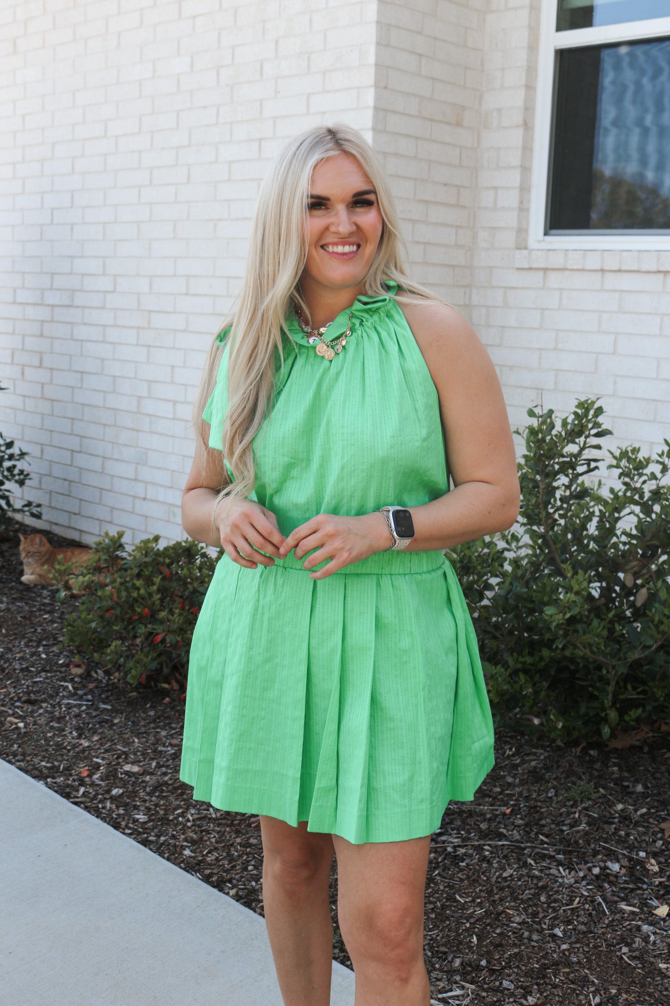 Vacay Countdown Zara Pleated Skirt -3 Colors - L / White Vacay Countdown Zara Pleated Skirt -3 Colors - L / White