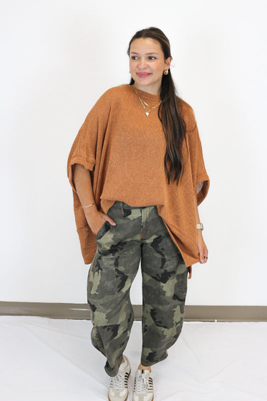 As Time Passes Knit Top -2 Colors