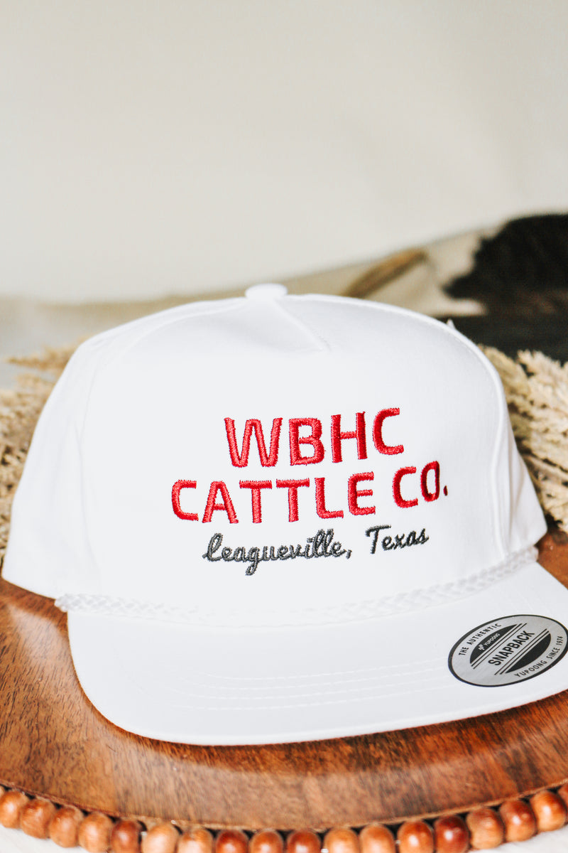 WBHC Cattle CO. White Cap