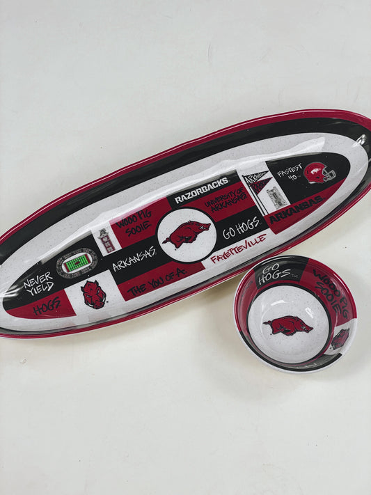 Razorback 2 Piece Platter Set