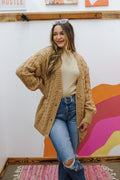 Pumpkin Picking Knit Sweater Cardigan