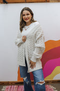 Pumpkin Picking Knit Sweater Cardigan