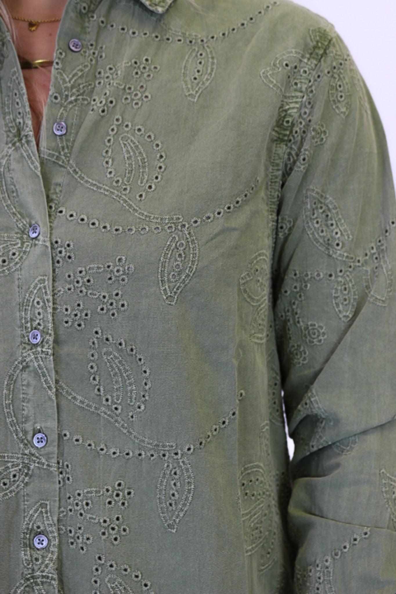 Set Up For Success Lolita Green Top