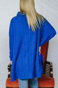 Too Blue To Be True Sapphire Sweater