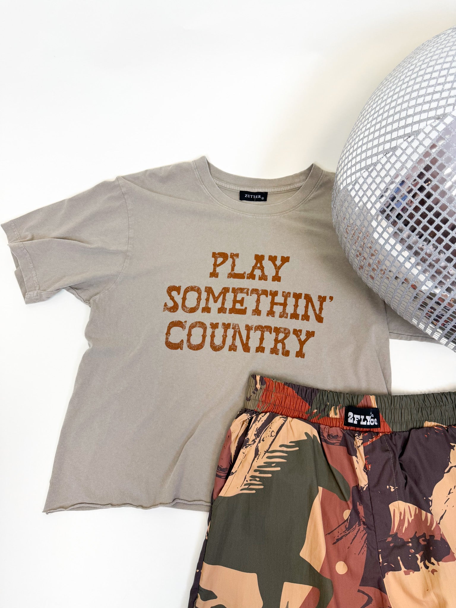 Play Something Country Sand Tee – Dales Clothing Inc