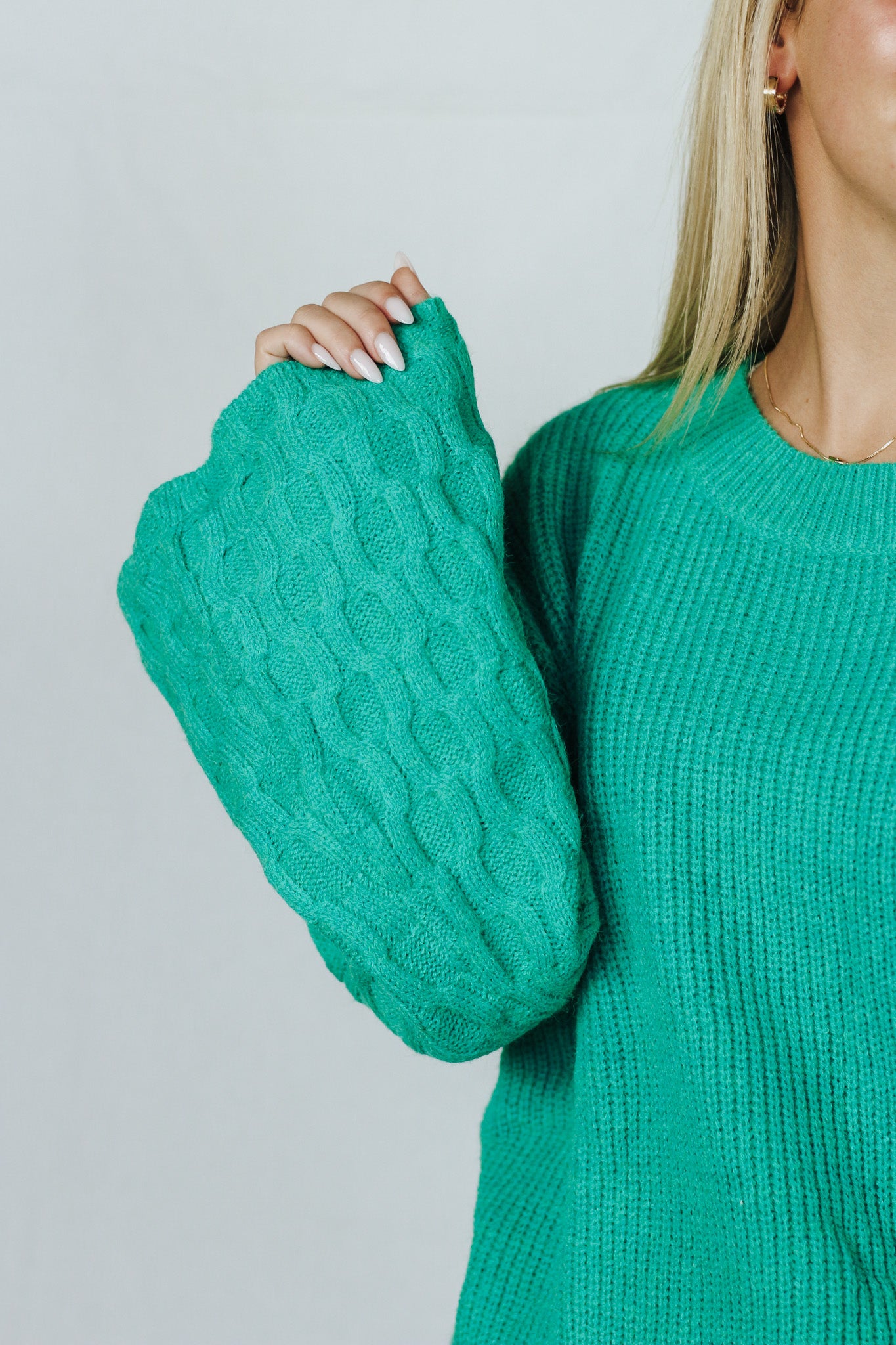 Jade deals green sweater