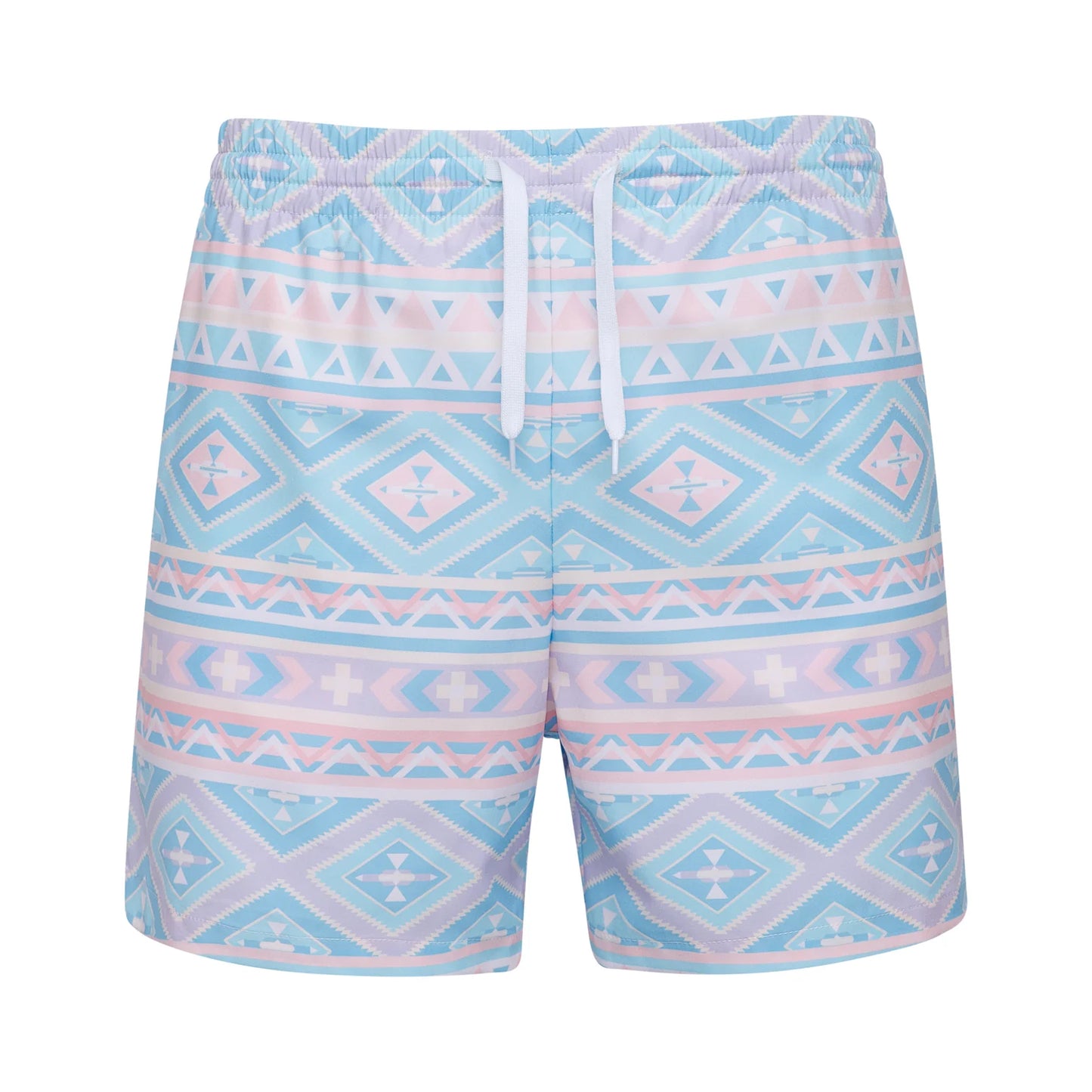 Meripex Men's Pink & Blue Ace Swim Trunks