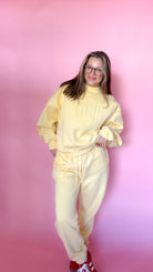 Womens Simply For Good Yellow Joggers