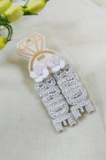 Bridal Beaded Earrings -3 Styles
