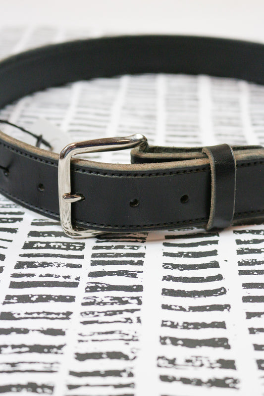 Mens Black Latigo Belt