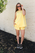The Big Deal solid short, shown in one of two available colors