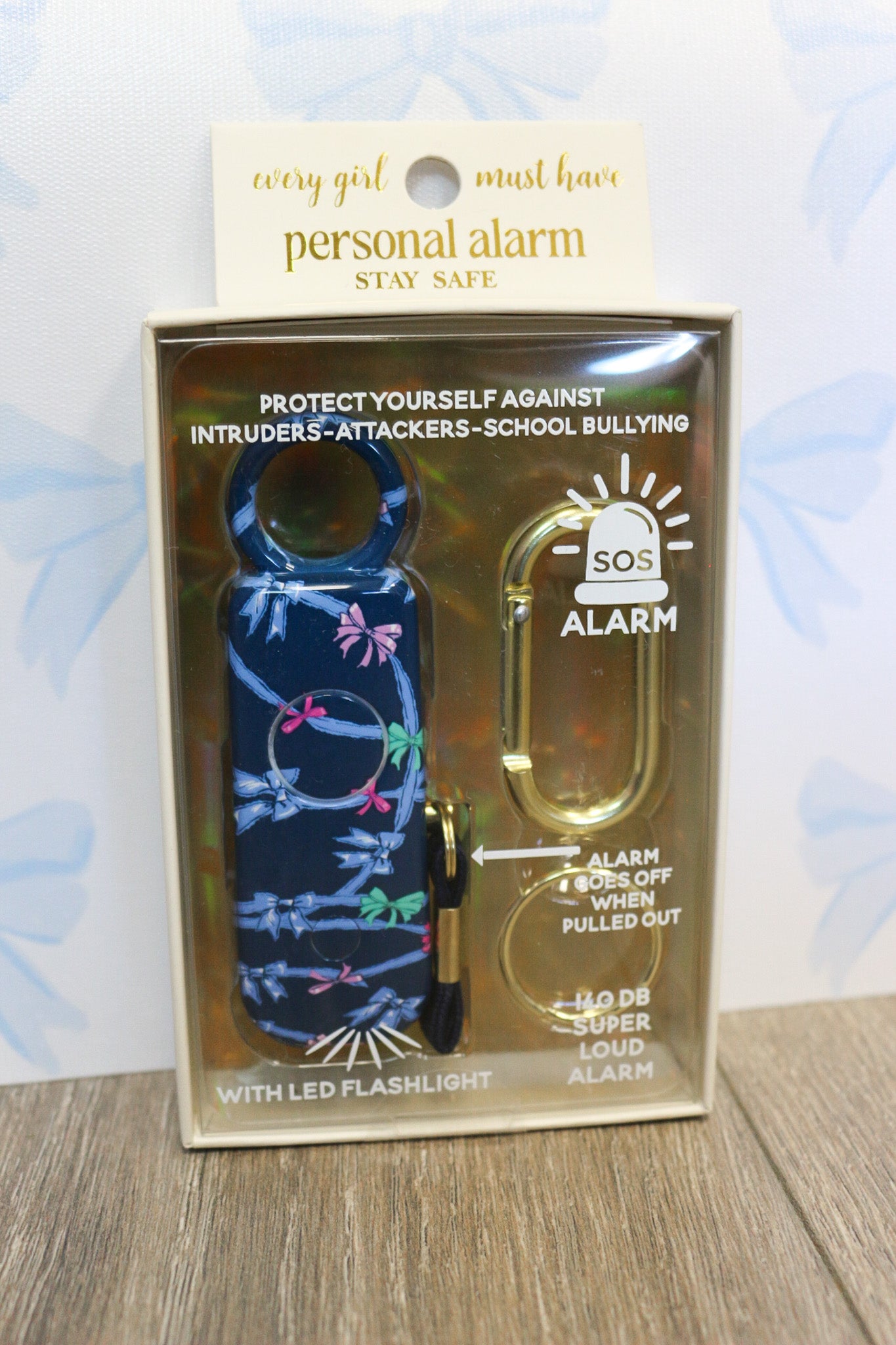 Personal Key Ring Alarm -Multiple Colors