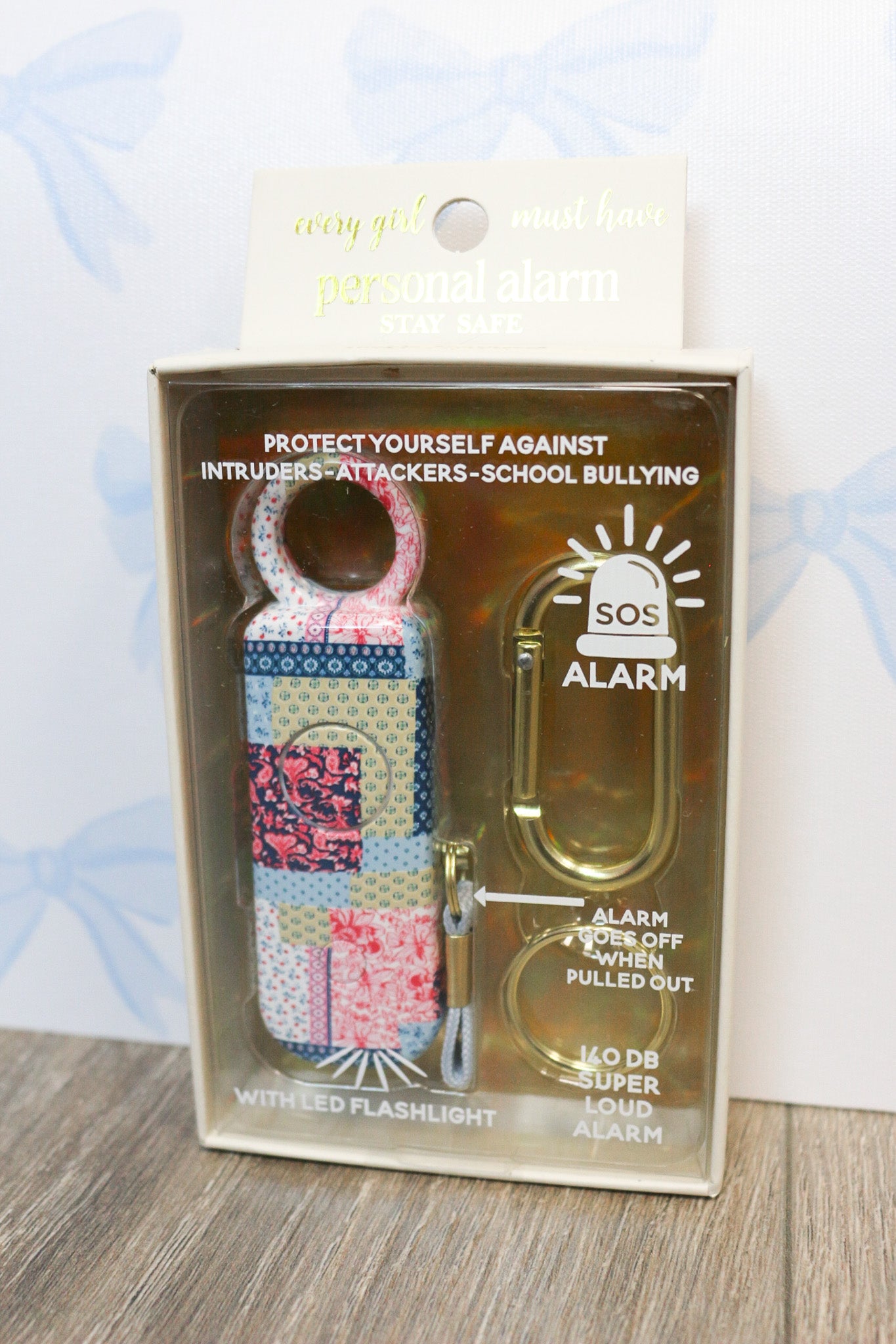Personal Key Ring Alarm -Multiple Colors