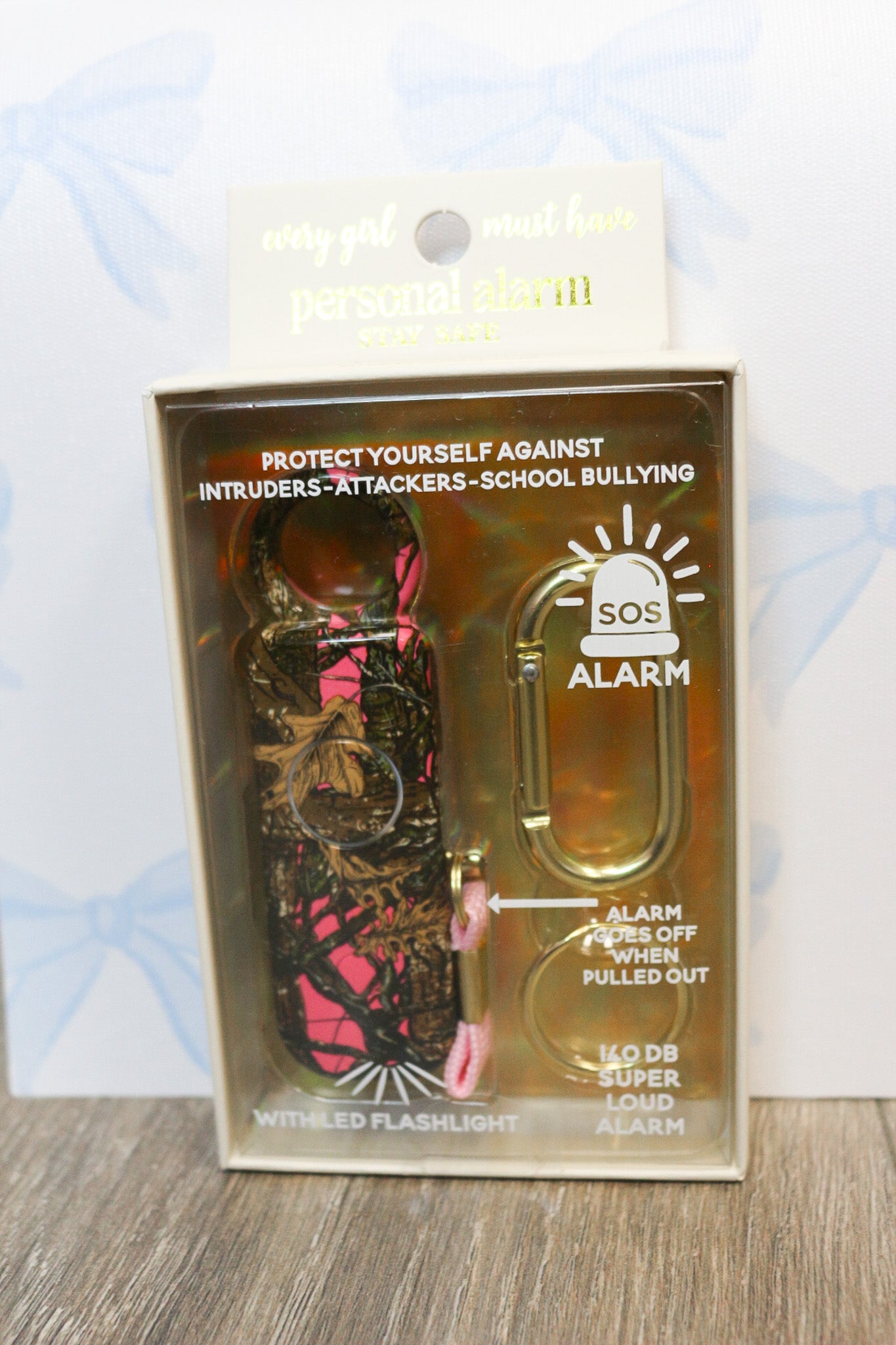 Personal Key Ring Alarm -Multiple Colors