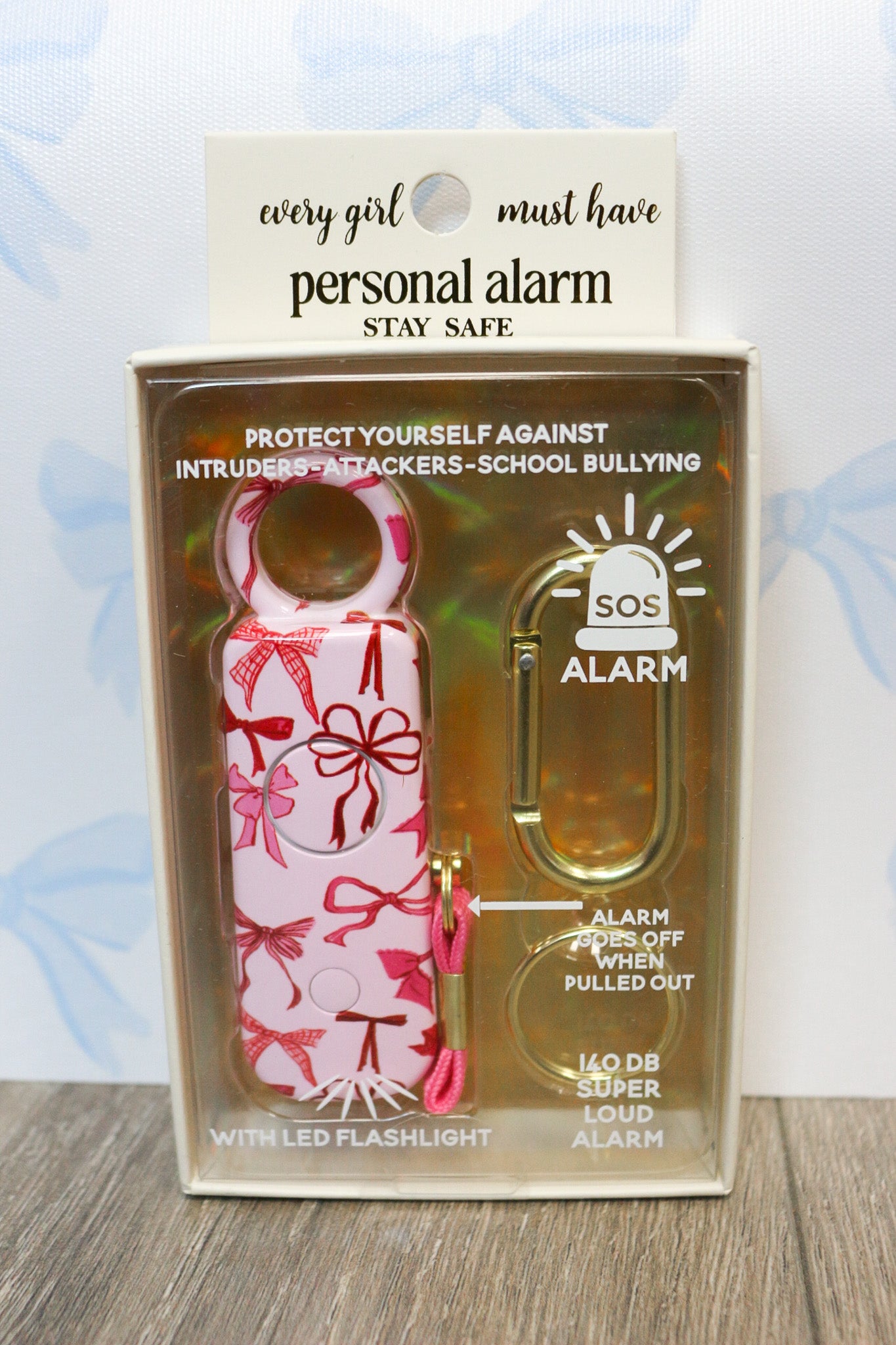 Personal Key Ring Alarm -Multiple Colors