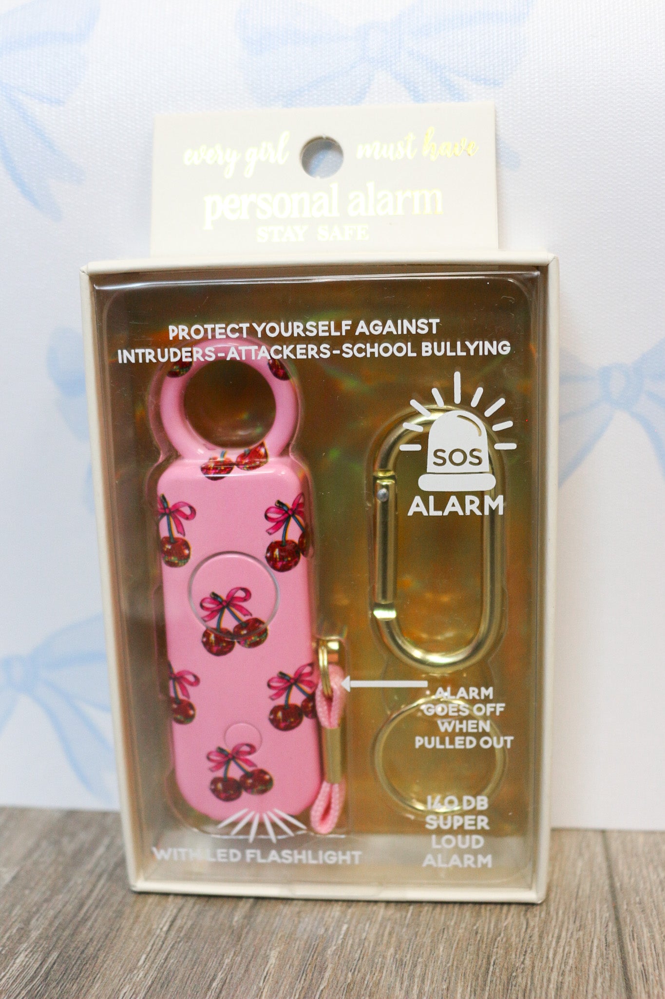 Personal Key Ring Alarm -Multiple Colors