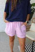 Full Send athletic shorts, shown in one of multiple available colors