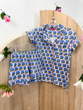Youth Simply Southern PJ short set, shown in one of two available colors