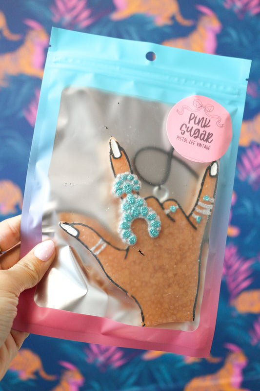 Love & Turquoise Car Freshie