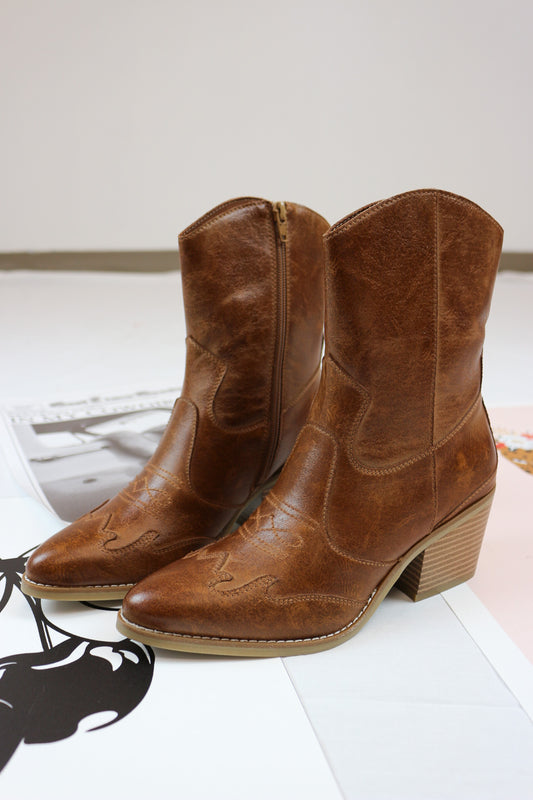 Clorinda Tan Bootie By MIA