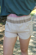 On My Team High Waist Athletic Shorts