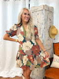 Designated Go To Womens Floral Dress