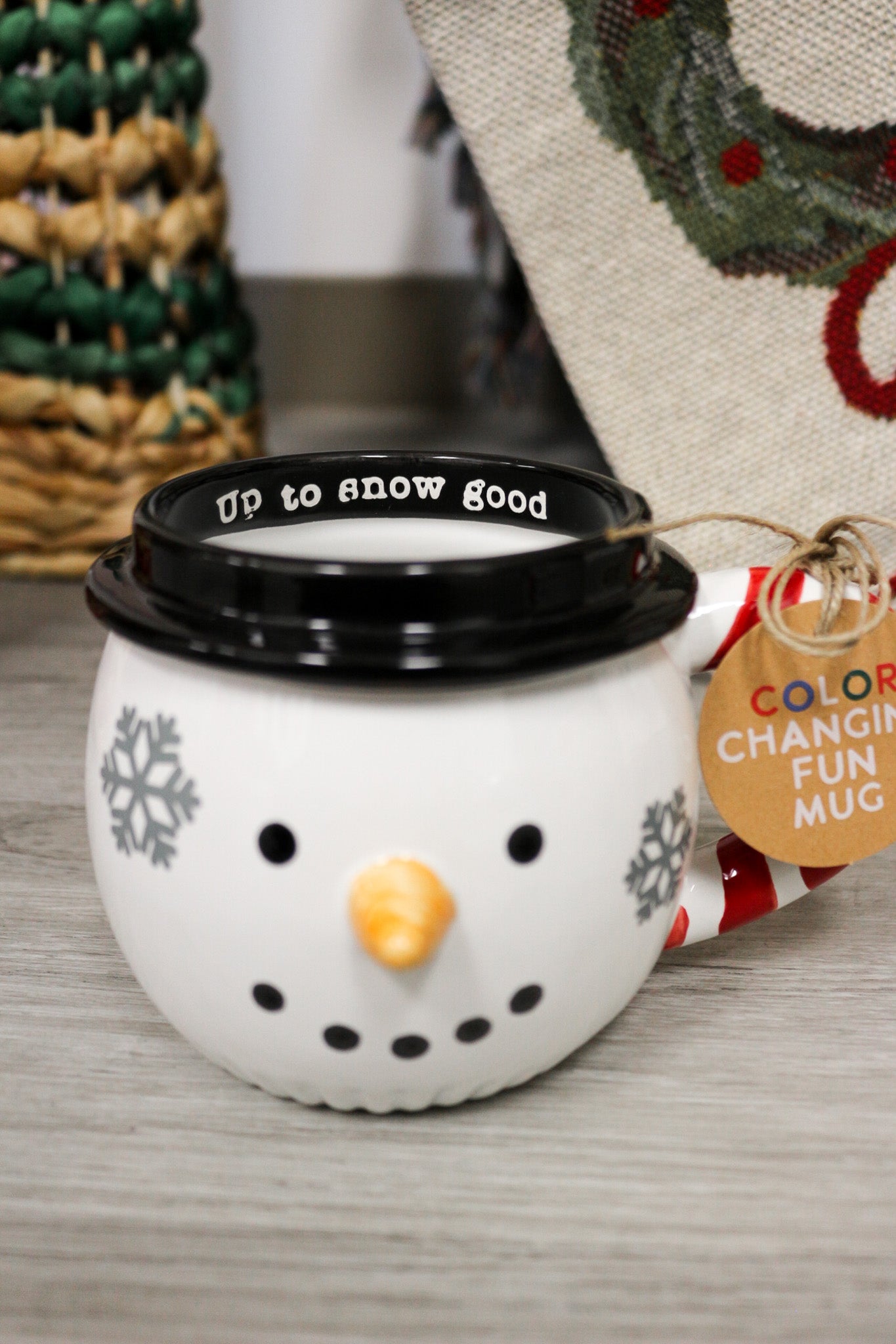 Heat Color Changing Christmas Mug