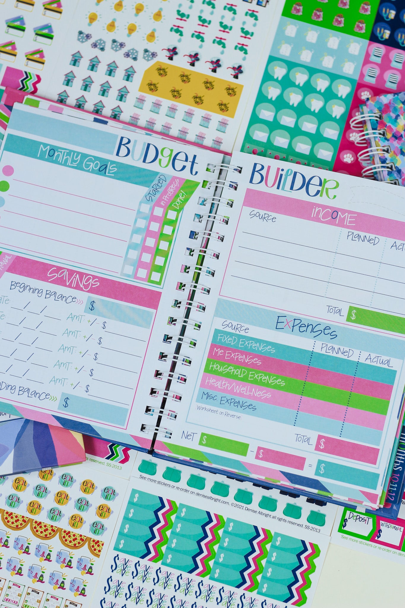 Budget Binder™ Bill Tracker Financial Planner