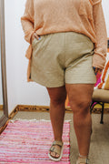 Under The Clouds Quilted Shorts