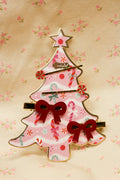 Holiday Bow Claw Clip