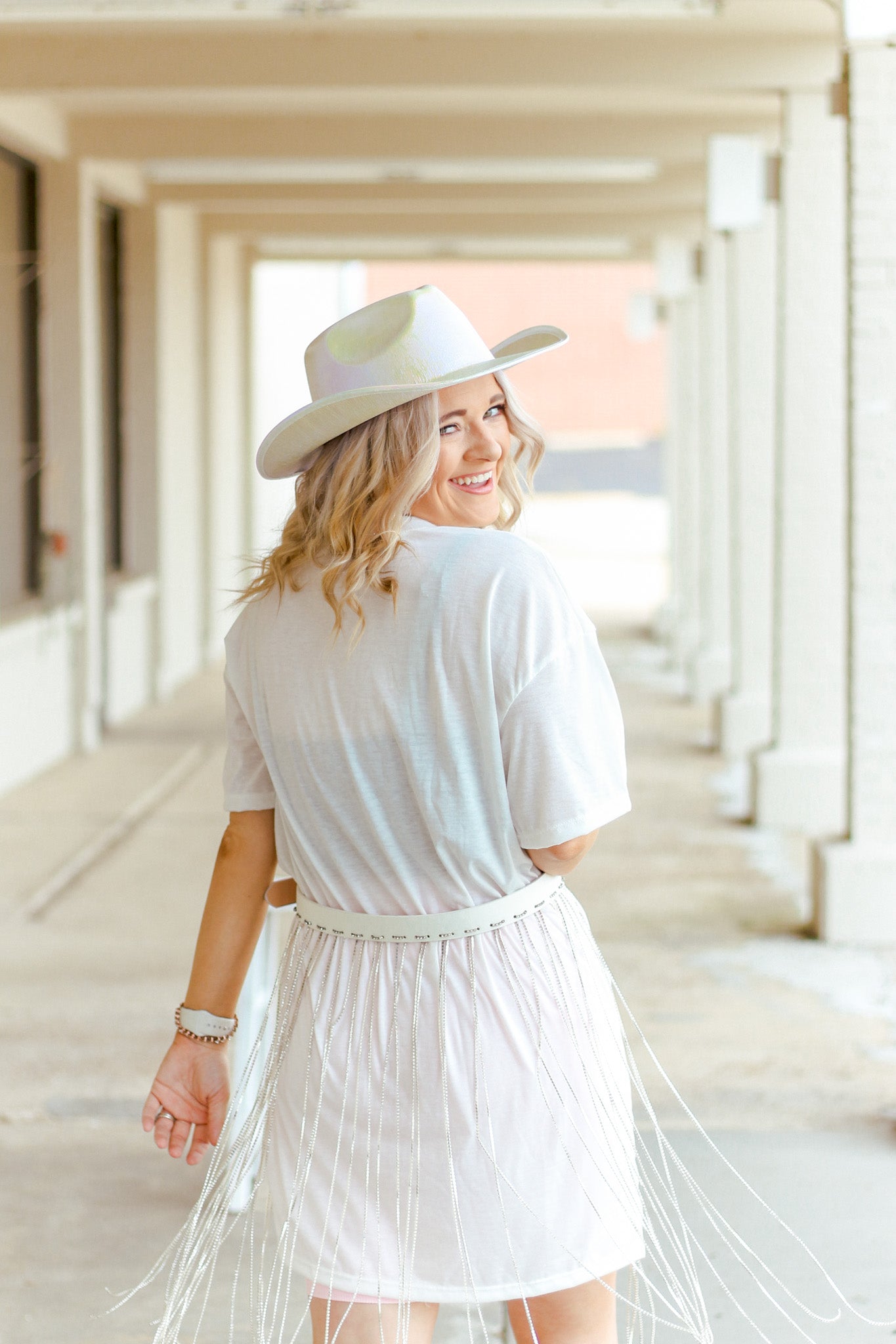 With The Bride White Dress