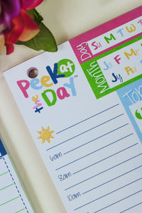 Peek at the Day™ Daily Planner Pad