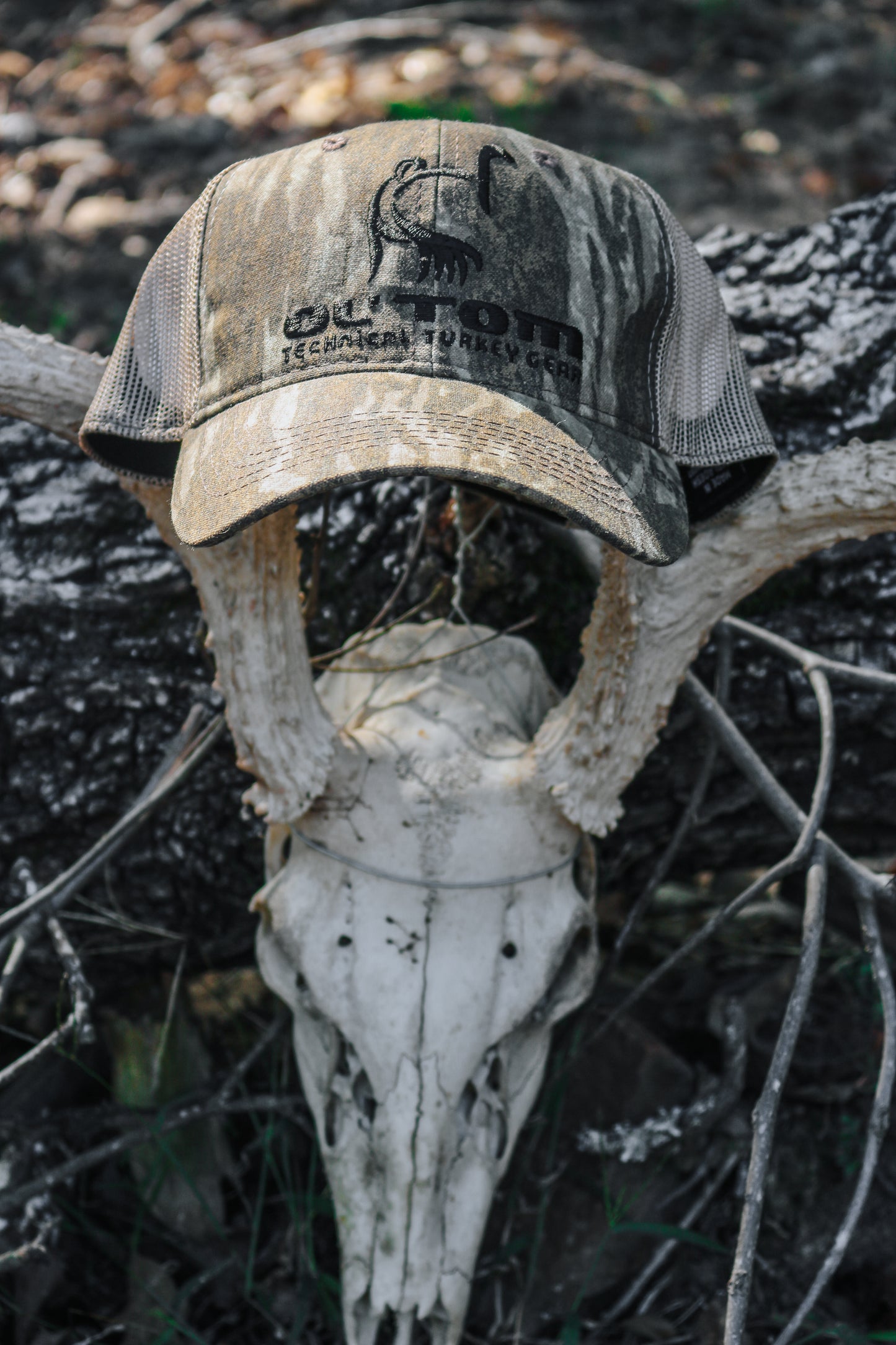 Camo Mesh Back Ol' Tom Logo Cap