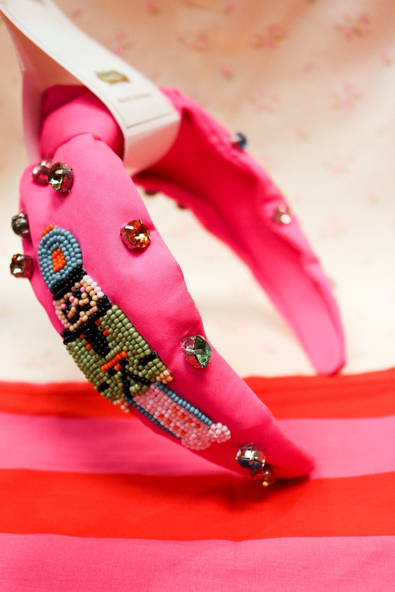 Mud Pie Holiday Beaded Headband - 3 Colors