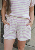 Faye shorts, shown in one of three available colors
