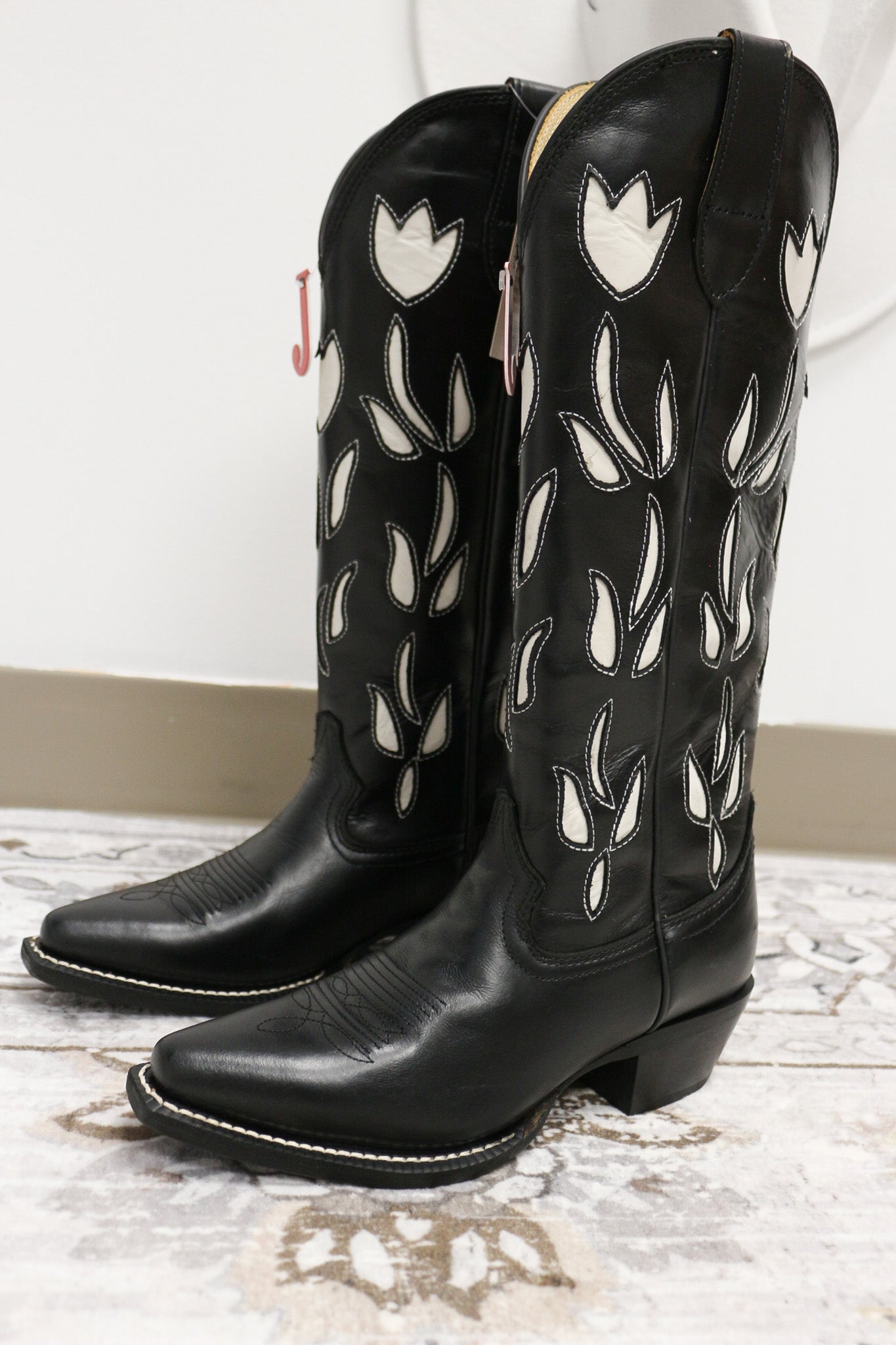 Women's Justin May Black Western Boot