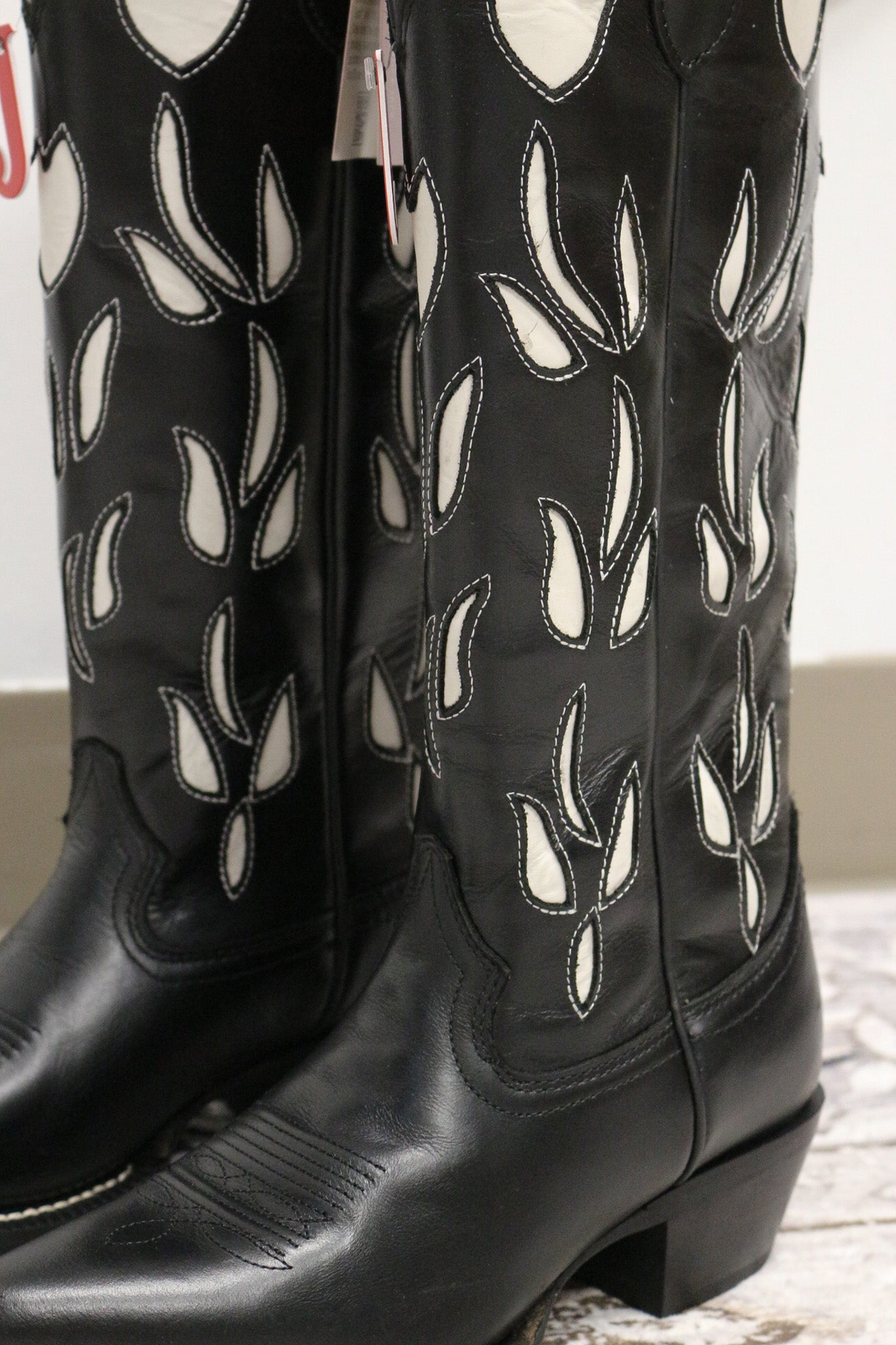 Women's Justin May Black Western Boot