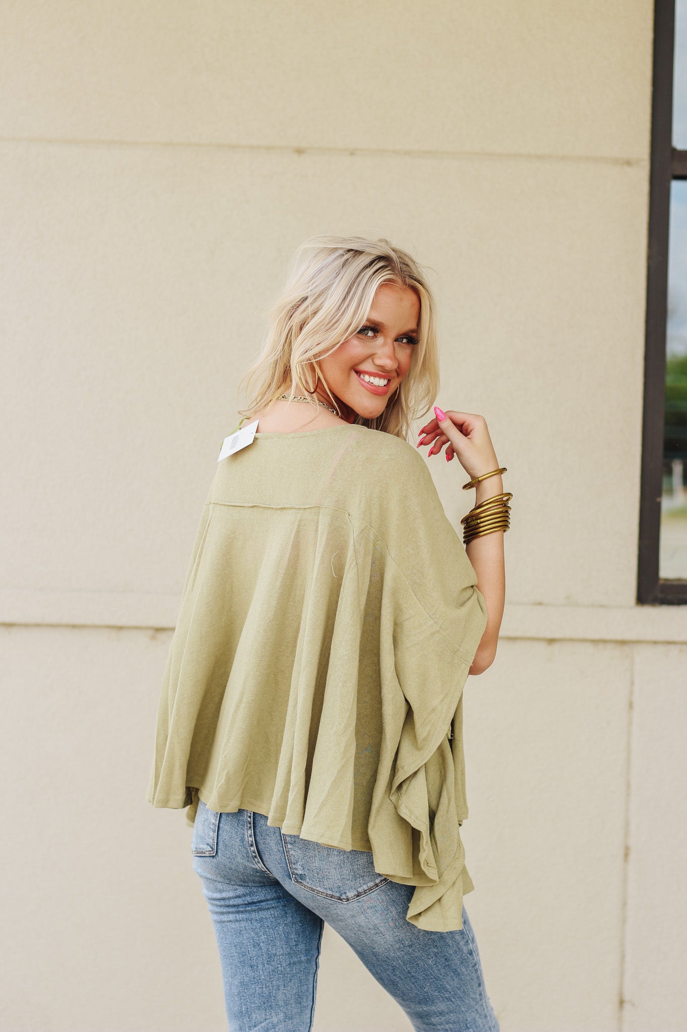 Full Bloom Sage Green Floral Top