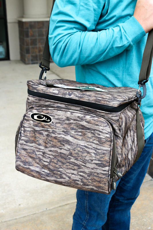 Camo 18 Can Soft-Sided Insulated Bottomland Cooler