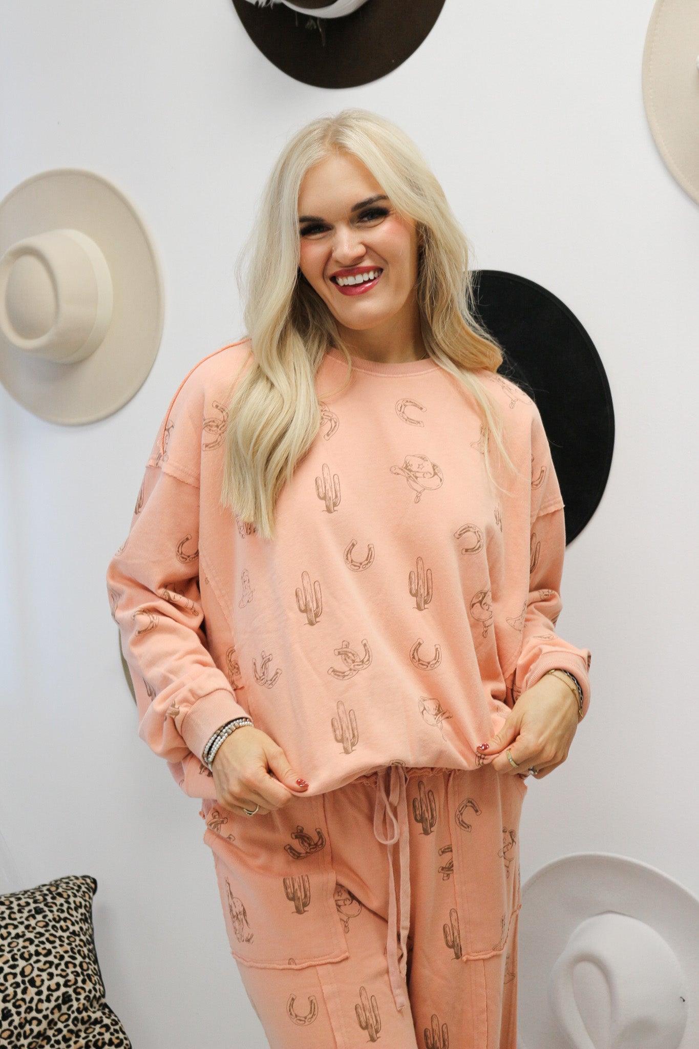 Barn To Brunch Western Sweatshirt -2 Colors