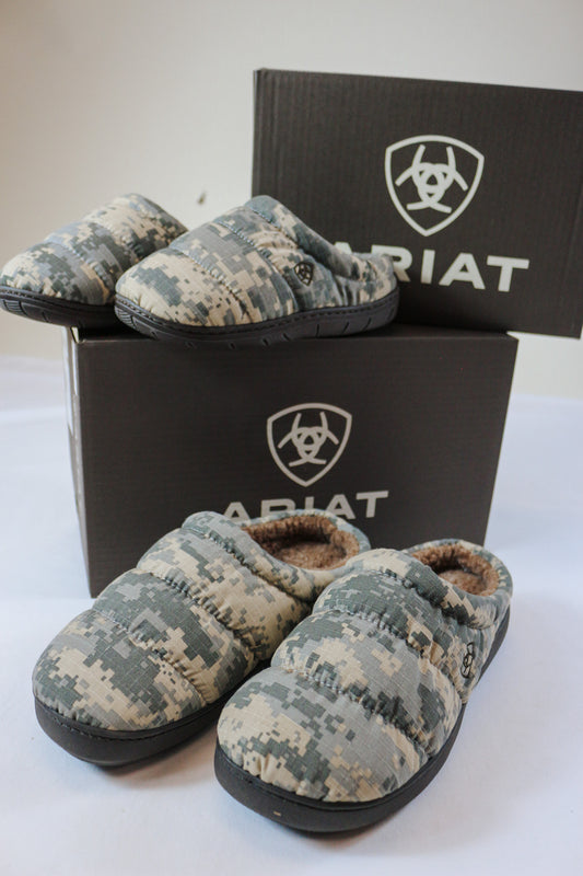 Men's Camo Crius Clog Ariat Slipper