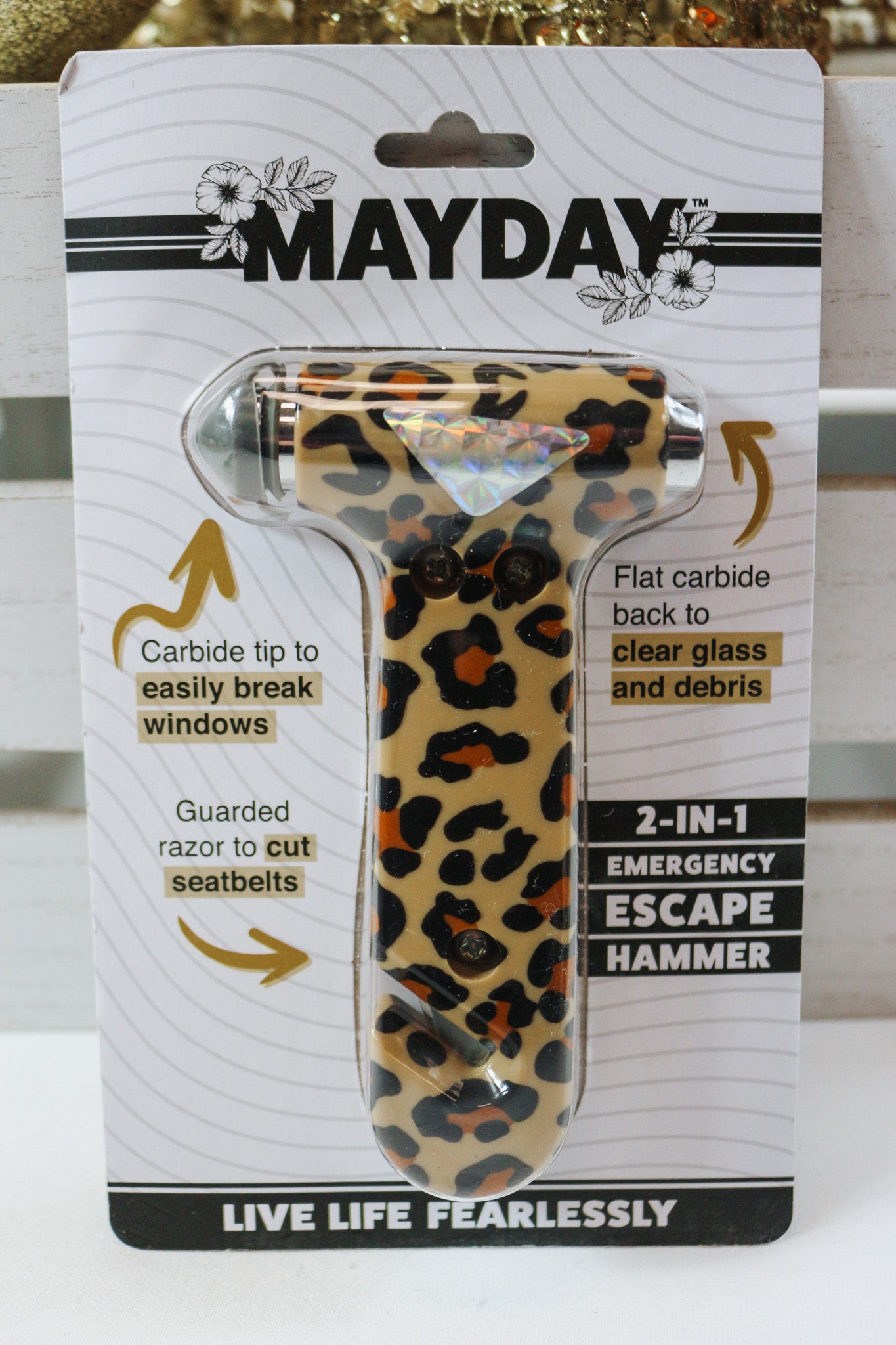 Mayday 2-in-1 Emergency Escape Hammer - 3 Colors