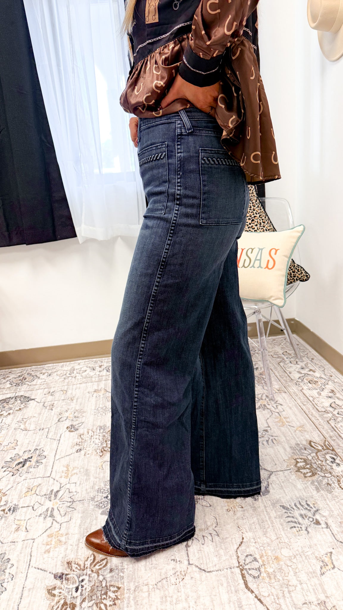 Ariat Ultra High Rise Jill Wide Leg Jean