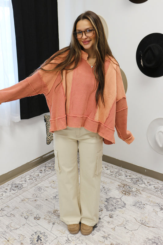 Not So Sorry Knit Top -2 Colors