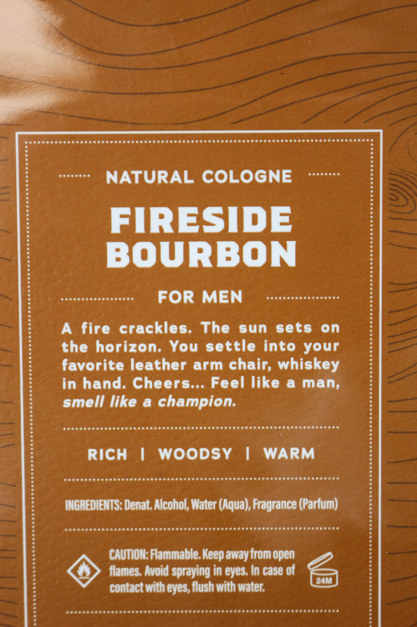 Fireside Bourbon Cologne