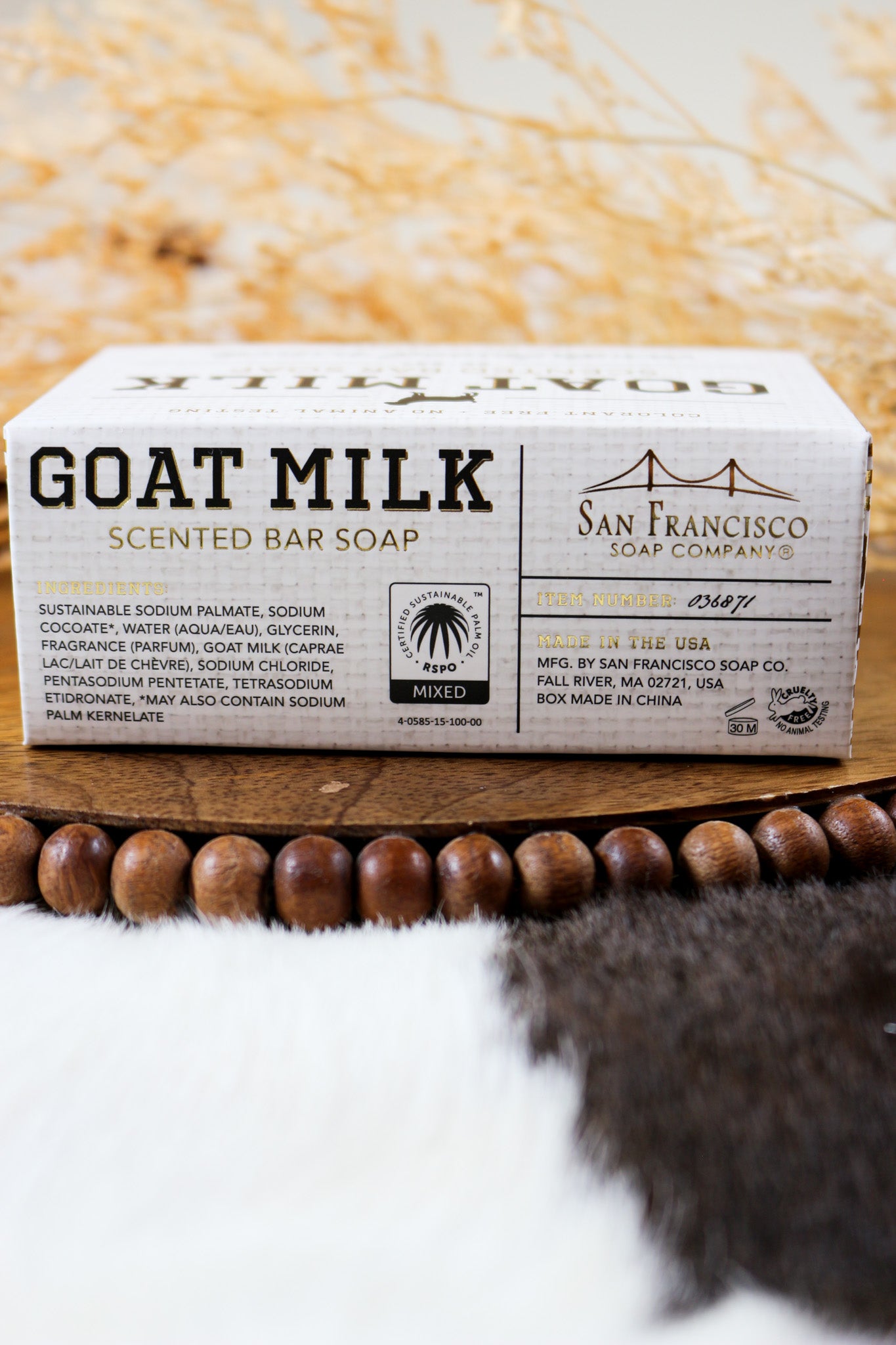 Goat Milk Bar Soap - Sandalwood Musk