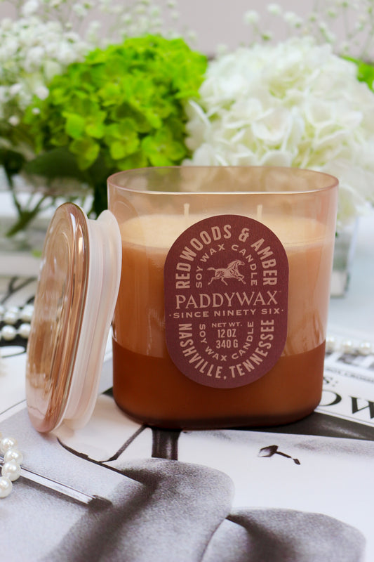 Vista 12oz Redwoods & Amber Candle