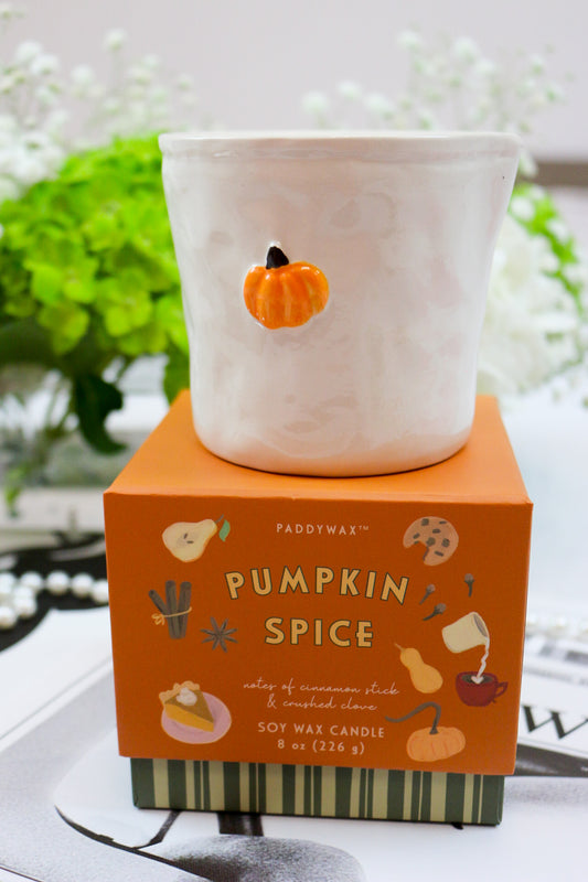 Bistro Pumpkin Spice Boxed Candle