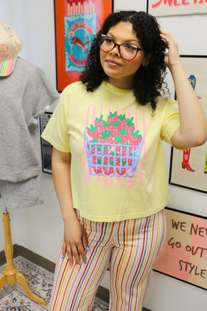 Strawberry Market Graphic Tee