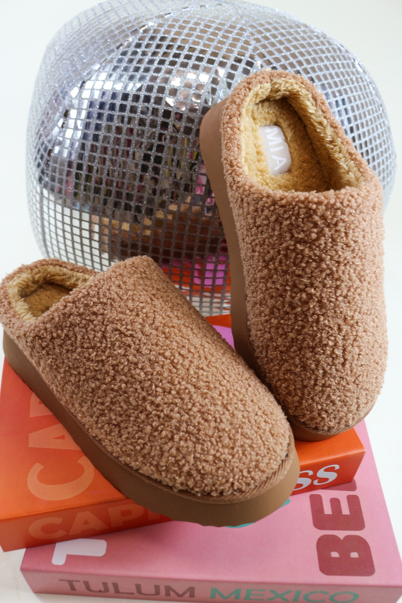 Mia Icee Sherpa House Slippers -2 Colors